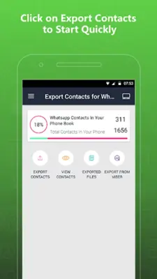 Export Contacts for WhatsApp android App screenshot 11