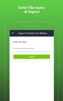 Export Contacts for WhatsApp android App screenshot 4