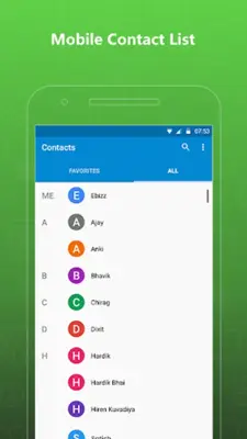 Export Contacts for WhatsApp android App screenshot 8